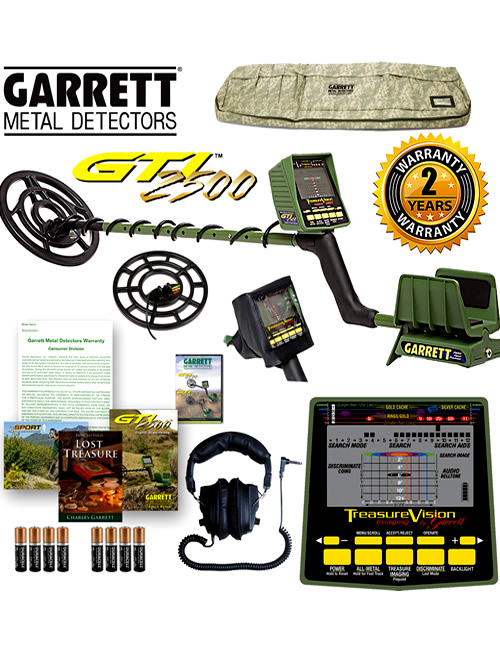 Detector de Metales Garrett GTI 2500 – Detectores Metales – Detectores todo  Terreno – Detectores de Oro